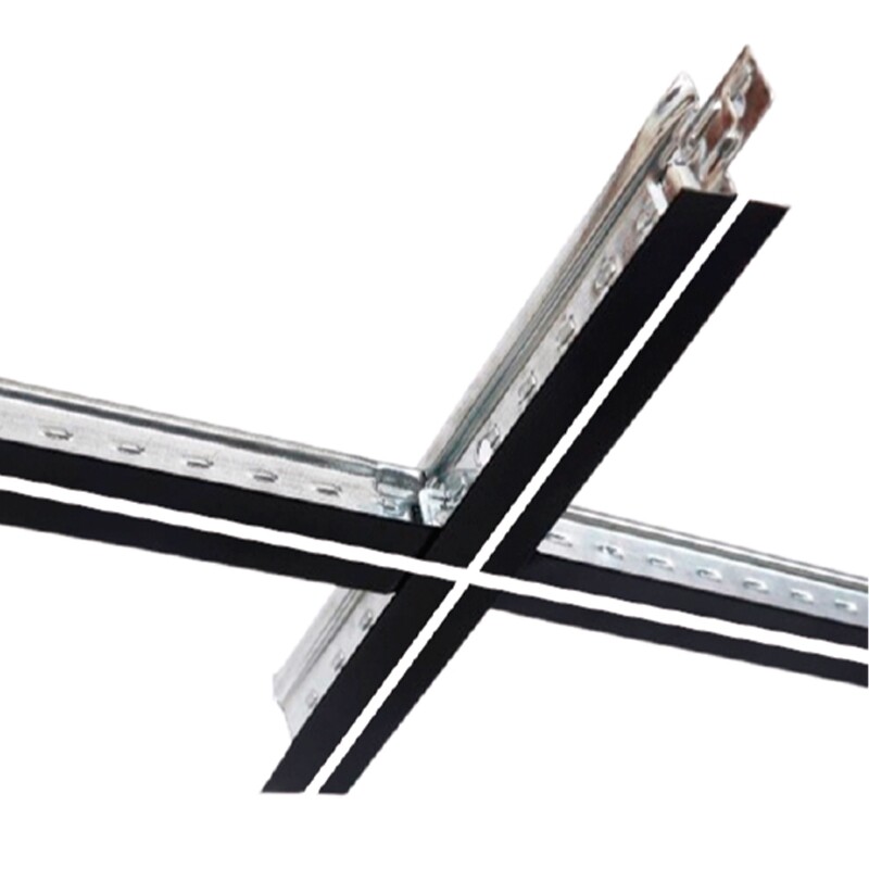 Rejilla TEE 1220x32x24x0,3mm Negro con centro blanco - ELICROM