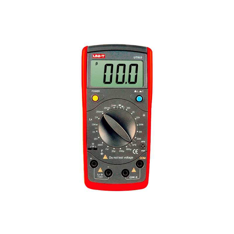 Medidor RLC UT603 - ELICROM