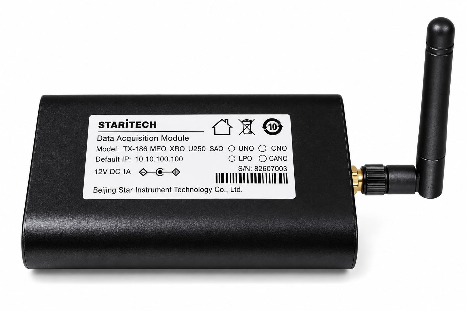 Módulo de adquisición de datos serial con envio por WiFi y Ethernet - ELICROM