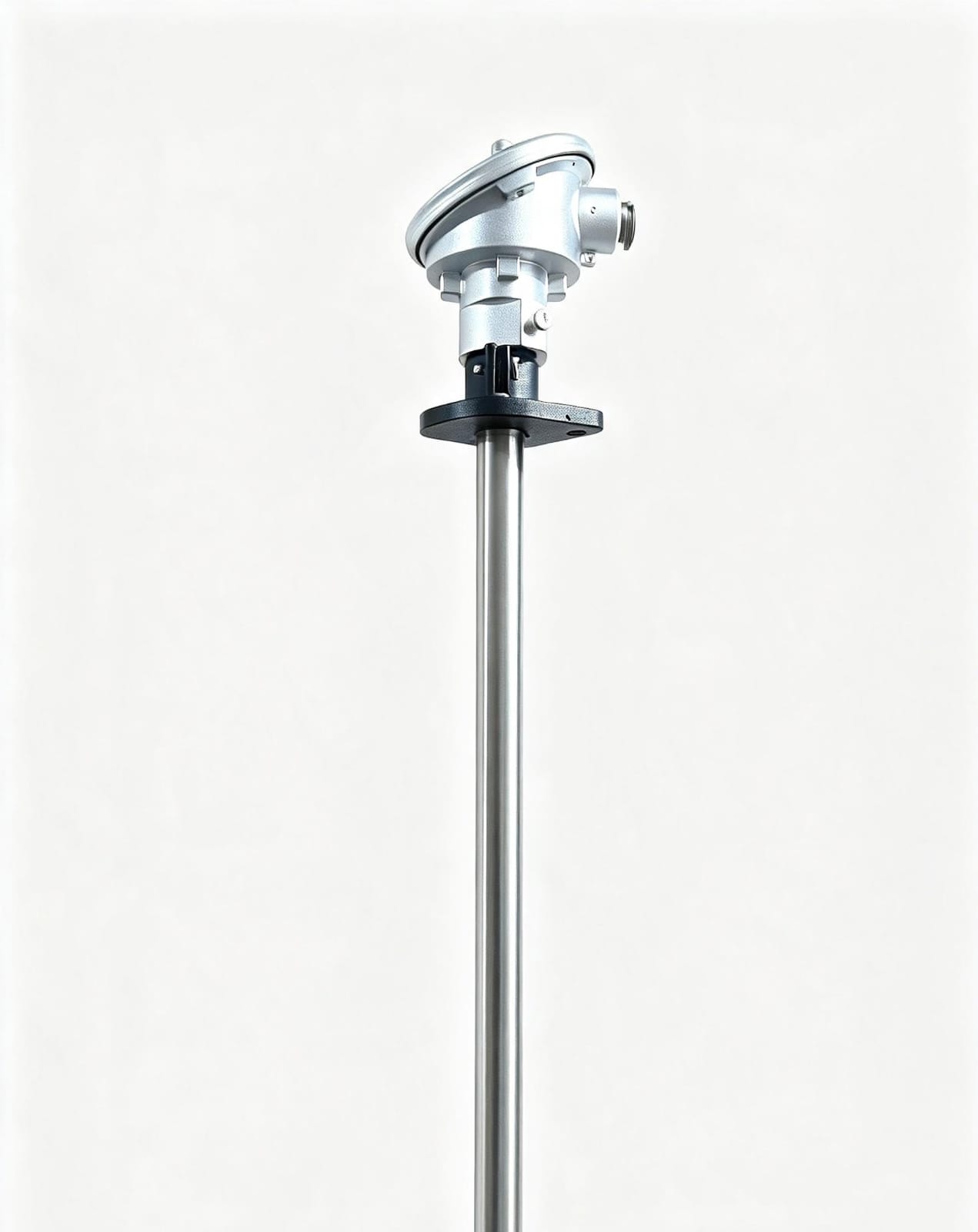 Termocupla de inserción JUMO con cabezal tipo A, tipo K doble de -200 a 1200 °C - ELICROM