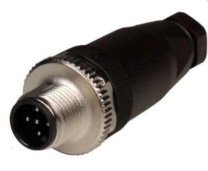 CONECTOR M12 INDUSTRIAL MACHO - ELICROM