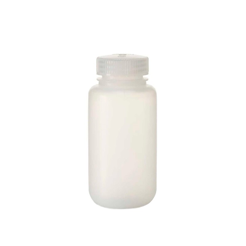Botellas polietileno de alta densidad 125 ml, HDPE, de boca ancha, PK/72 - ELICROM
