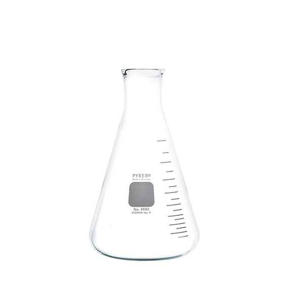 Matraz erlenmeyer 250 ml de boca estrecha