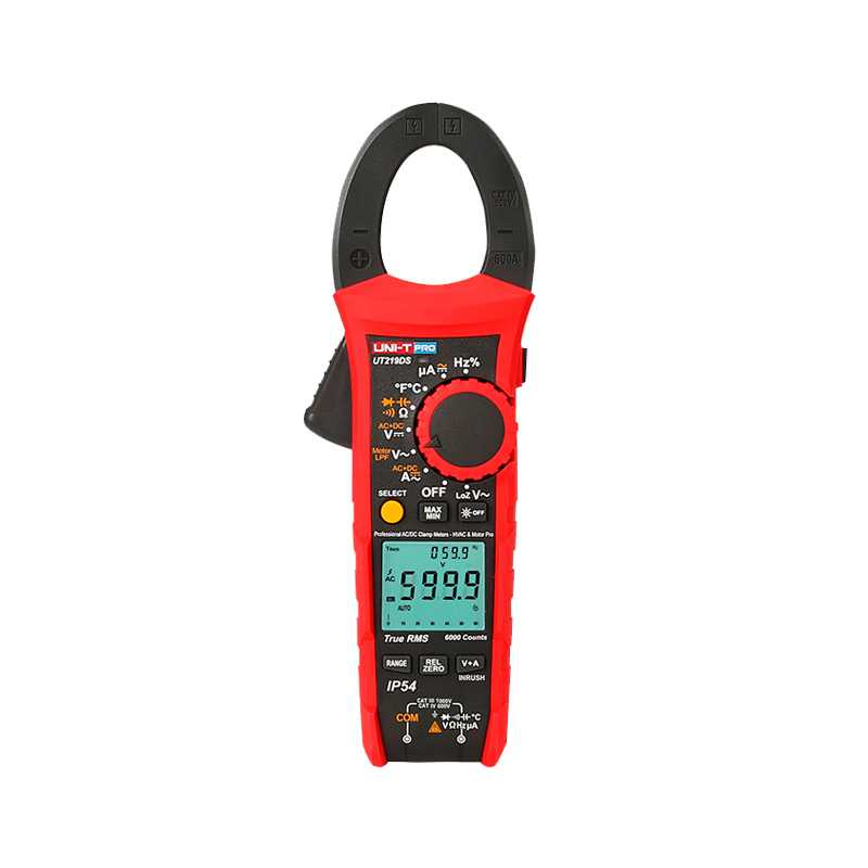 Pinza amperimétrica profesional UT219DS